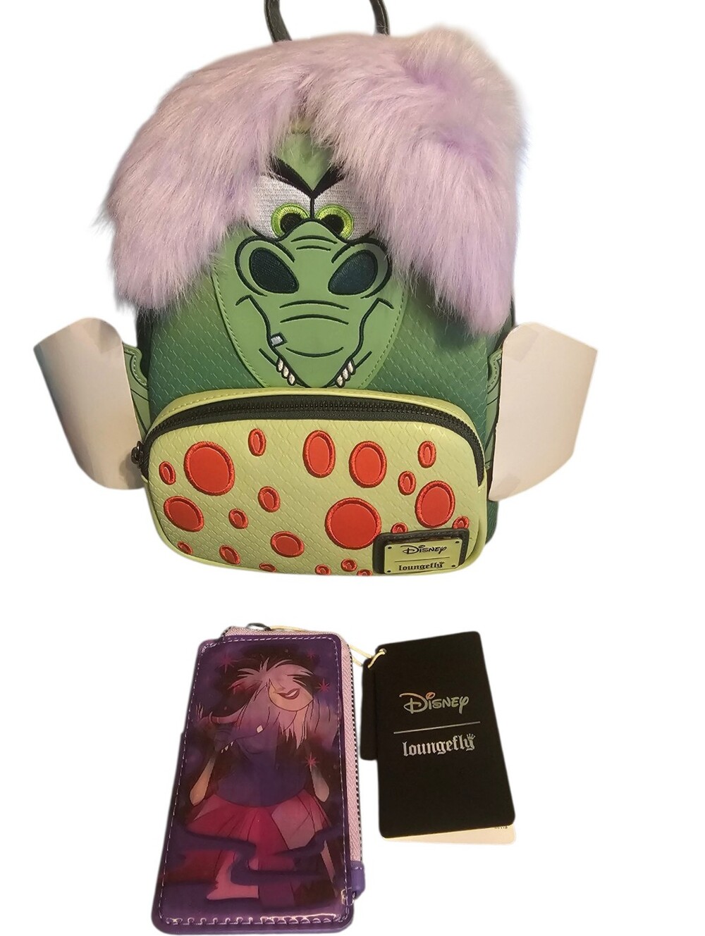 The Sword in the Stone Madam Mim Dragon Cosplay Mini Backpack & Wallet